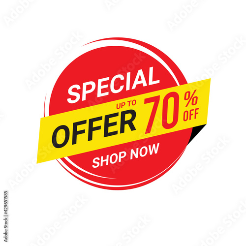 Sale and special offer tag, discount offer price, Sale Special Offer Tag Price