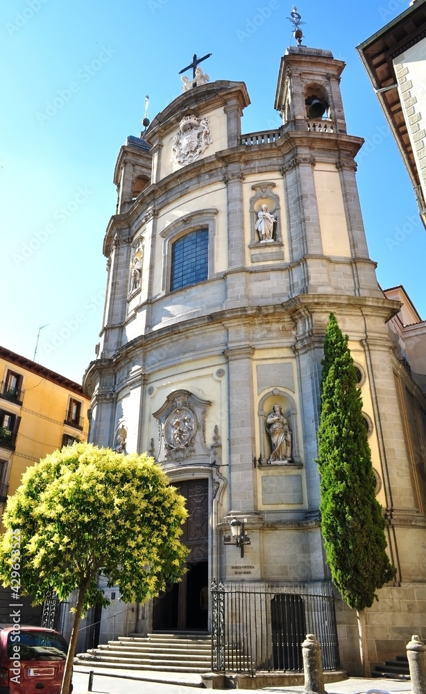 Basilica Pontificia De Sun Miguel in Madrid, Spain
