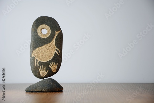 Rock art from Patagonia.
