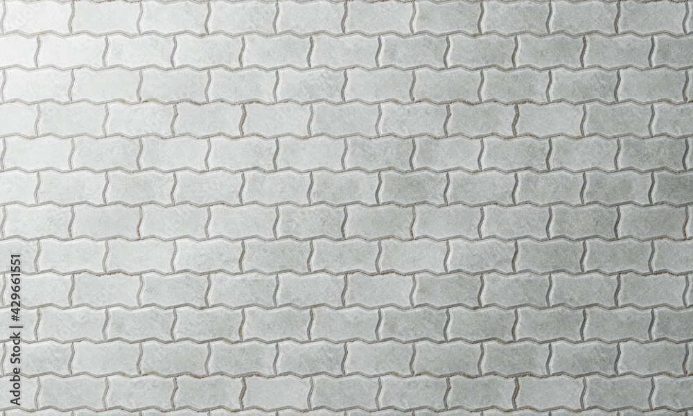 Fototapeta premium Footpath texture background, Wall and floor pattern