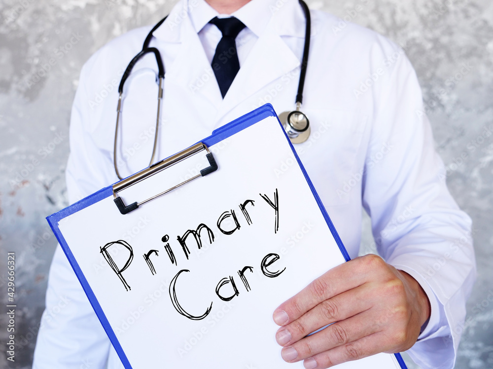 Primary Care is shown on the photo using the text Primary Care is shown on the photo using the text