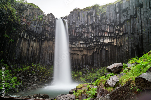 Svartifoss Falls 