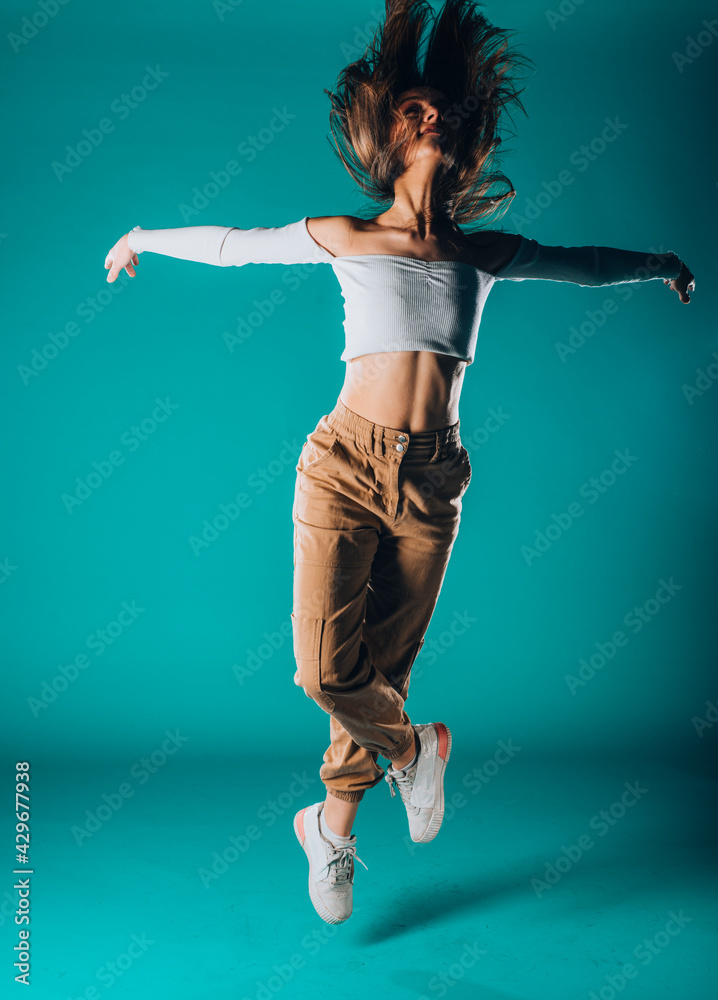 Modern dance artist