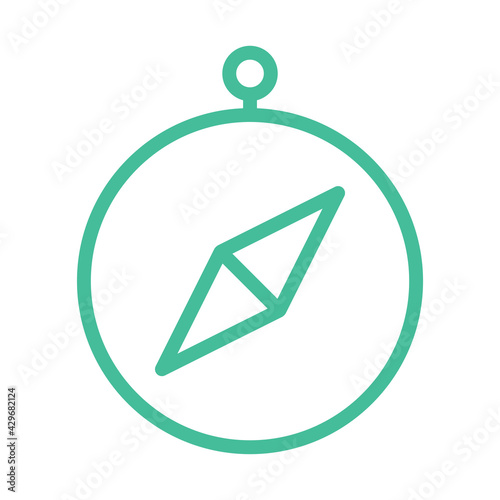 Free Download Compass icon illustration design - GFXLoad