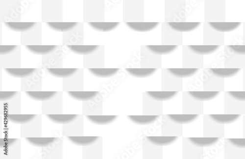 3d White background design illustration 