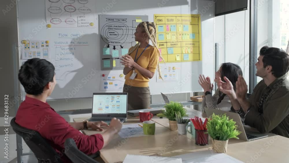 Startup team working in office, business teamwork Planning Meeting Startup team working in office, business teamwork Planning Meeting