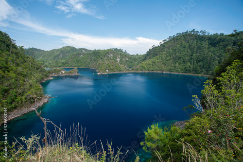 Montebello Lagoon Chiapas Mexico photo