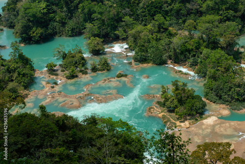 Selva lacandona mexico las nubes photo
