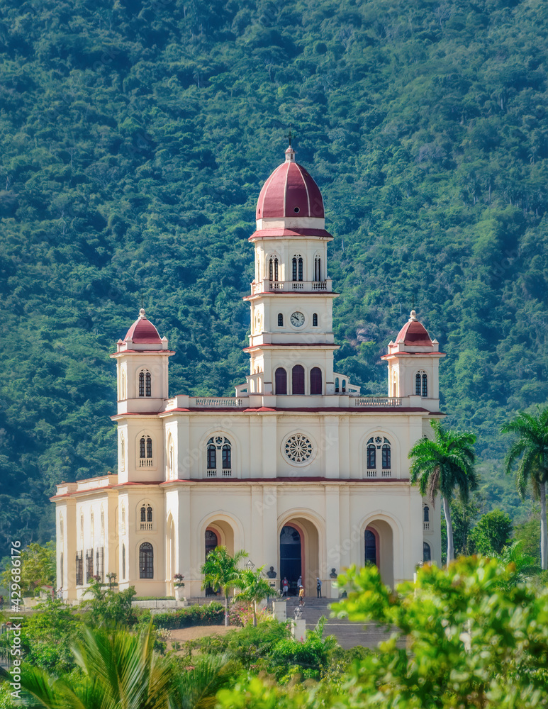 Our Lady of Charity of 'El Cobre' basilica church, Santiago de Cuba, Cuba