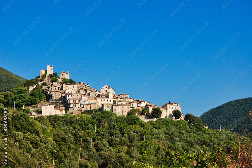 Fototapeta premium Ancient Village Roccantica - Italy