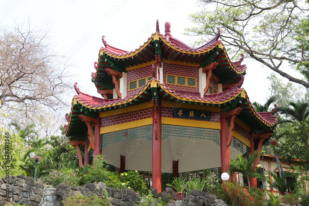 Ma-Cho Tempel Canopy, San Fernando, Provinz La Union, Philippinen
