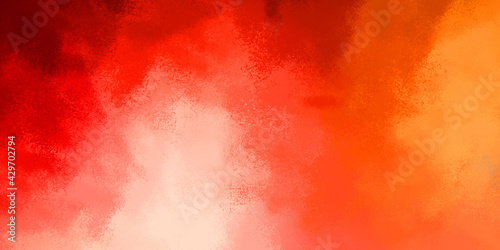 Abstract background of colorful brush strokes. Brushed vibrant wallpaper. Painted artistic creation. Unique and creative illustration.