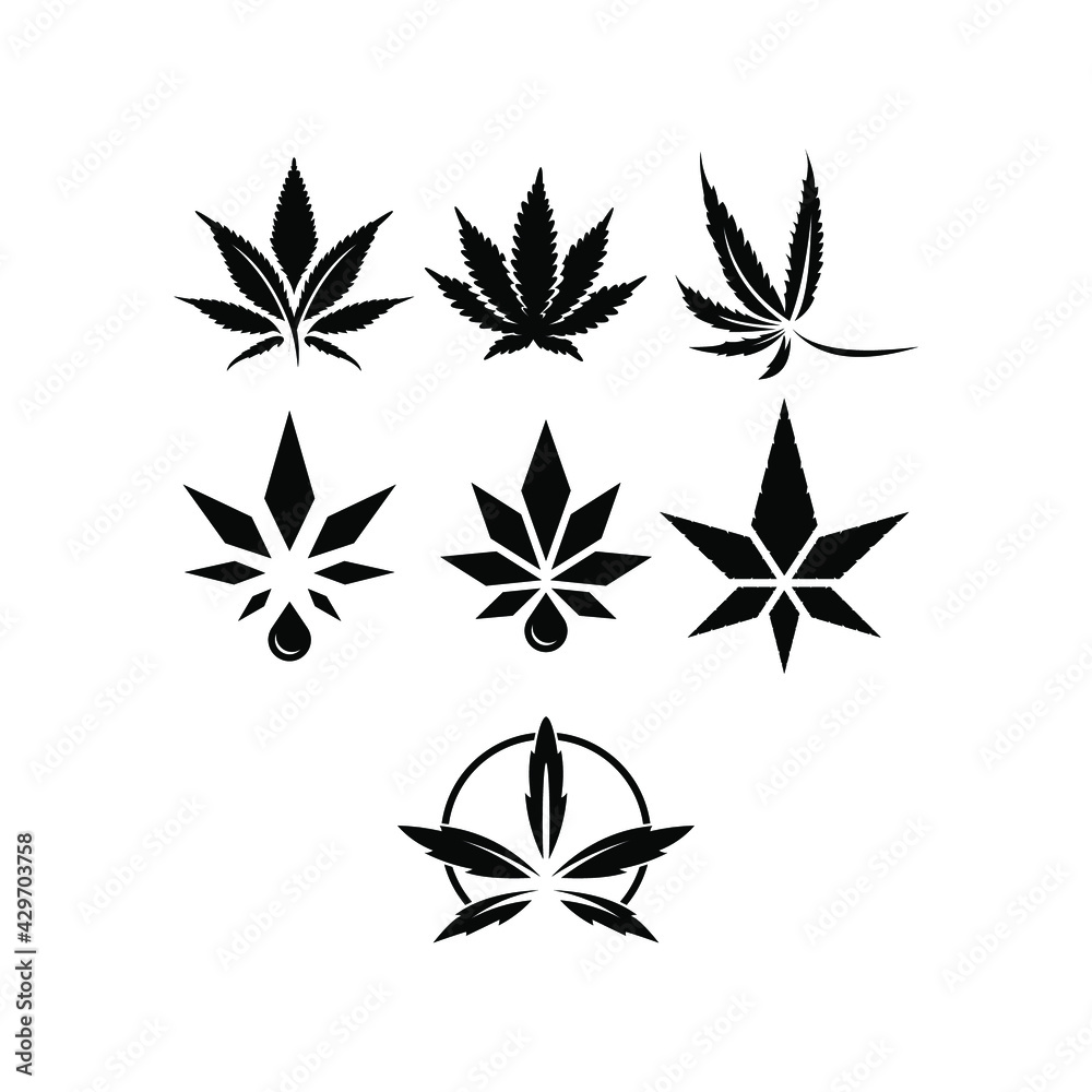 cannabis logo design vector cannabis logo design vector