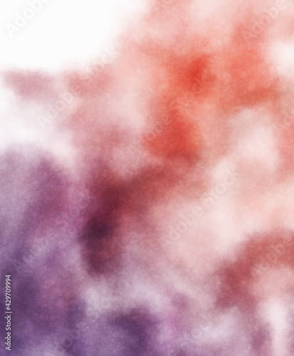 Watercolor painted background. Abstract Illustration wallpaper. Brush stroked painting. 2D Illustration.