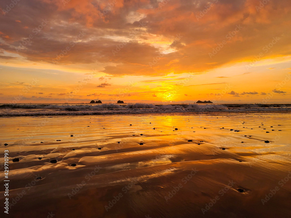 Costa Rican sunset