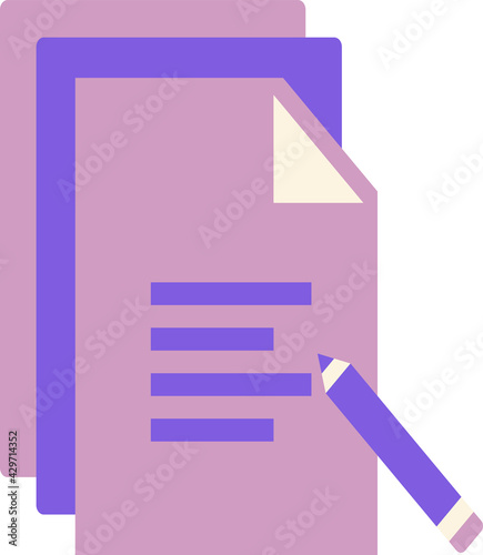 purple edit icon