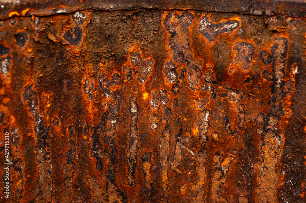 Rusty weathered old metal texture Rusty weathered old metal texture
