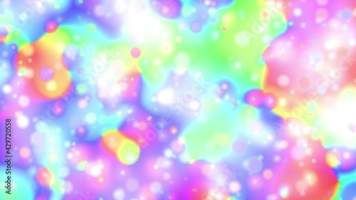 カラフルBG　ループあり