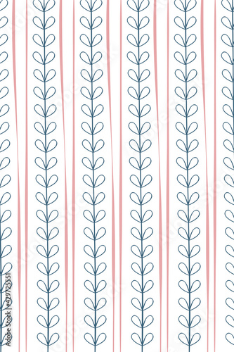 seamless pattern leaves
