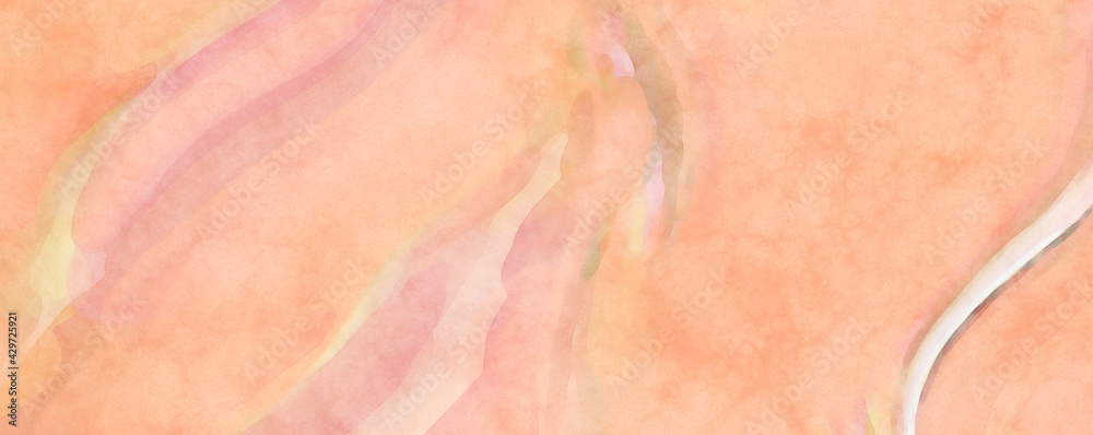 Fototapeta premium 2d illustration. Artistic background image. Abstract painting on canvas. Contemporary art. Hand made painting. Colorful texture. Modern artwork. Painting with brushstrokes of watercolor on surface.