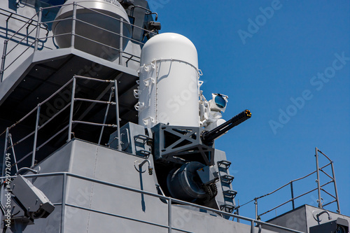 海上自衛隊イージス艦の艦載兵器 CIWS（木更津／千葉）	 photo