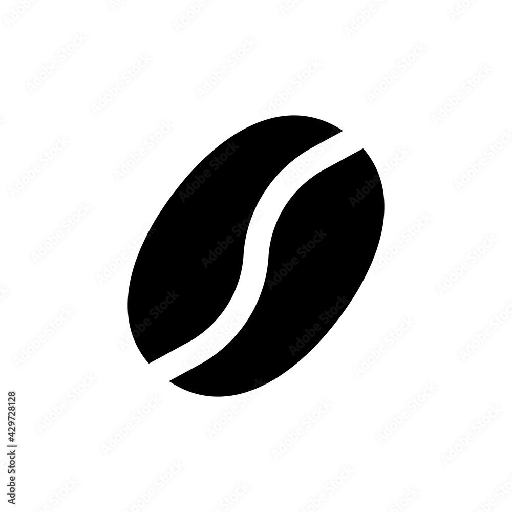 Coffee bean icon Coffee bean icon