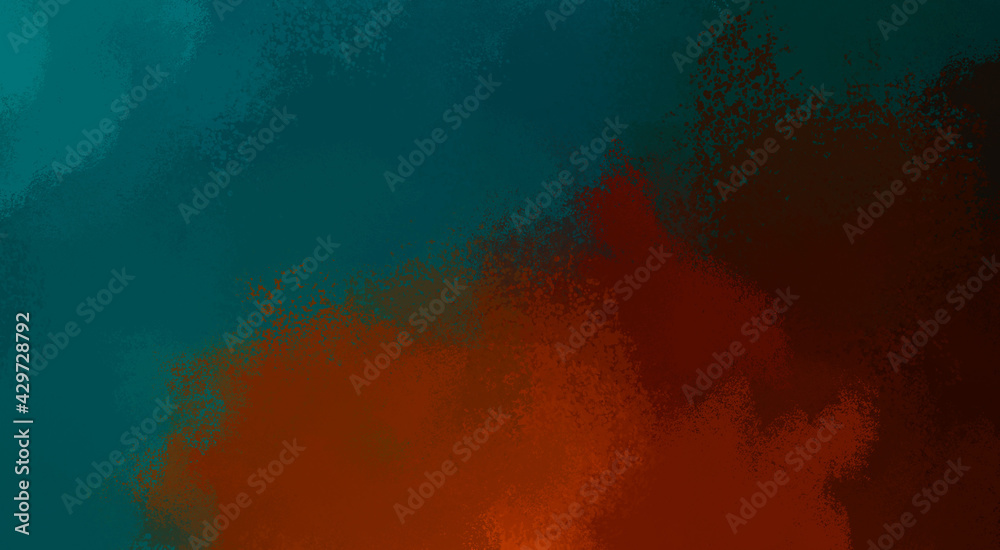 Brushed Painted Abstract Background. Brush stroked painting. Artistic vibrant and colorful wallpaper.