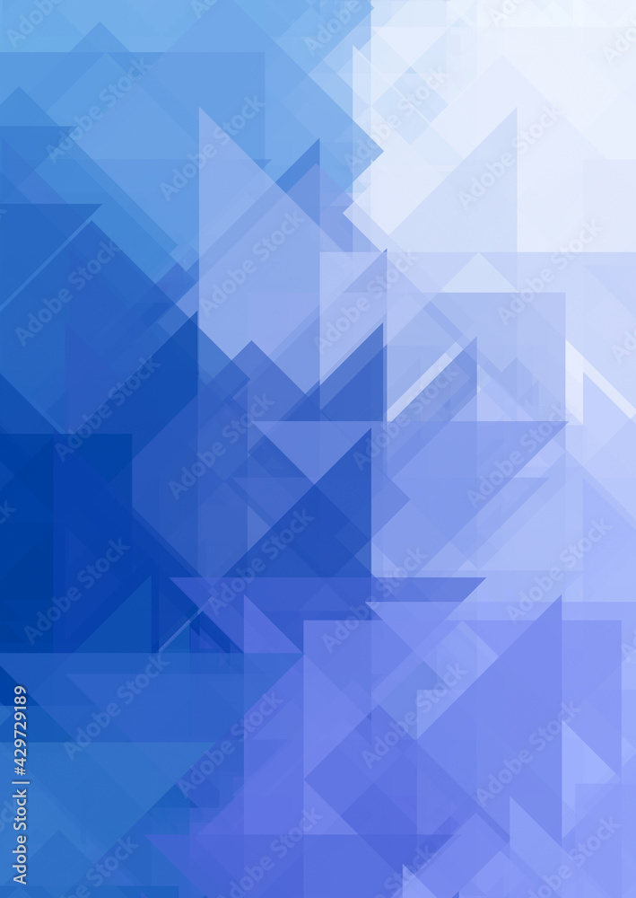 Fototapeta premium Overlapping design with triangles background. Abstract geometric wallpaper. Geometrical colorful triangular shapes.
