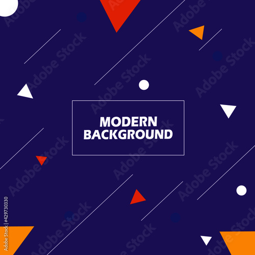 flat modern midnight blue background  