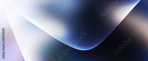 Abstract background. Fluid color gradient waves, with dynamic motion. Neon colorful abstract design of light waves. Illustration For Wallpaper, Banner, Background, Card, Book Illustration, website.