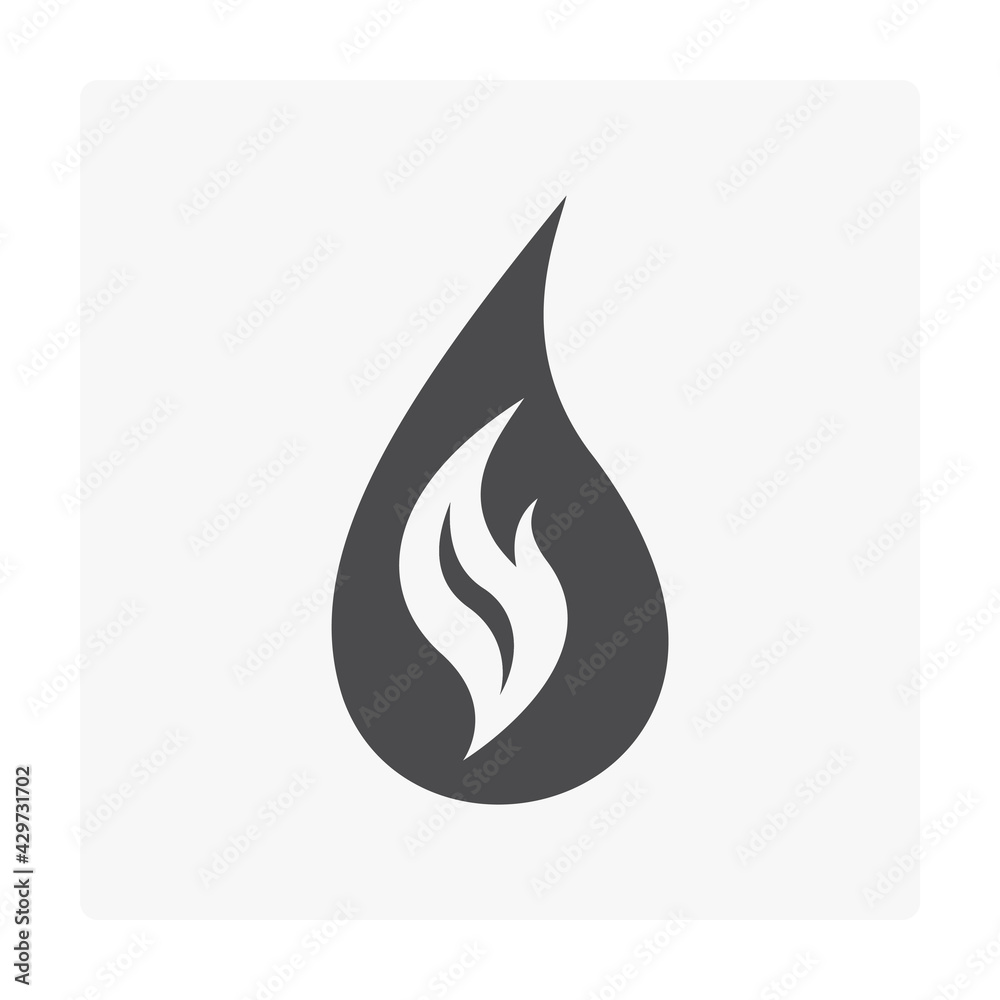 Natural gas vector icon. That flame, fire, fireball or bonfire. Consist of abstract shape, line. Use as sign, symbol, logo element of oil, natural gas, energy, power, warm, burn, hot, heat, flammable. Natural gas vector icon. That flame, fire, fireball or bonfire. Consist of abstract shape, line. Use as sign, symbol, logo element of oil, natural gas, energy, power, warm, burn, hot, heat, flammable.