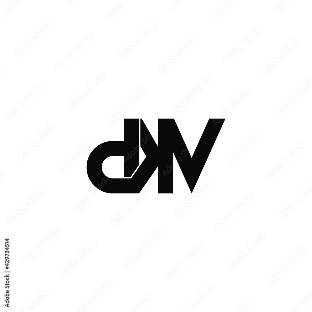 dkv letter original monogram logo design dkv letter original monogram logo design