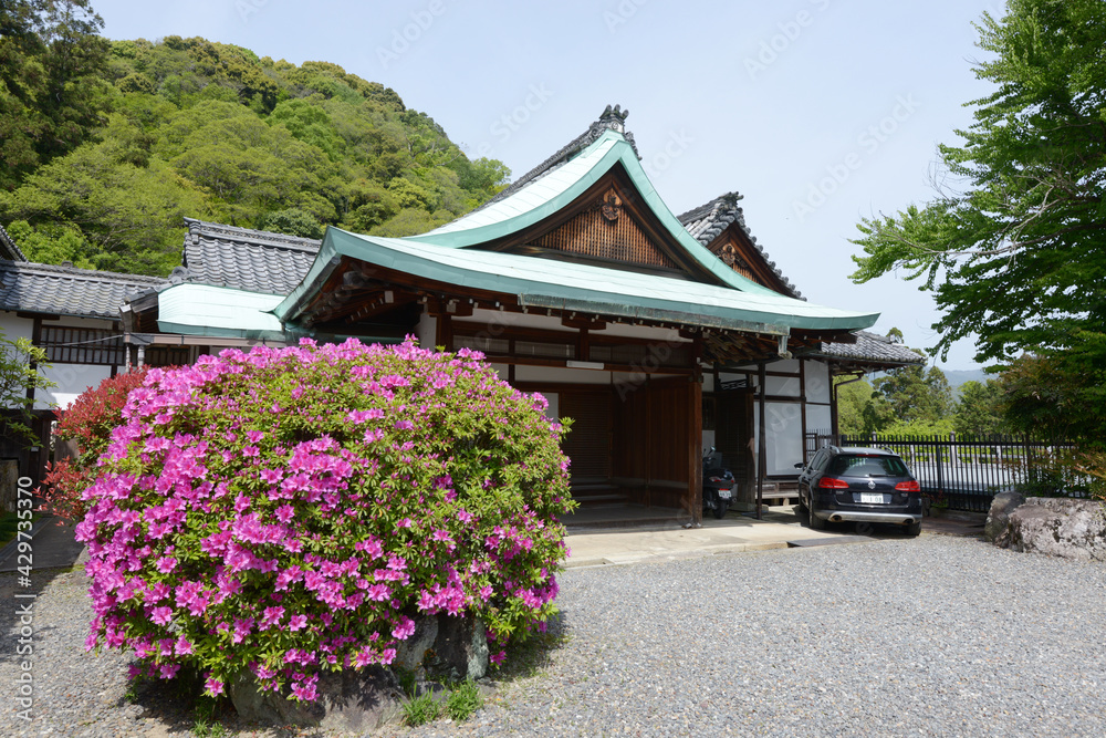 Fototapeta premium 法輪寺 庫裏 京都市嵐山