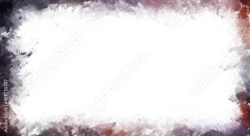 Modern art. Brushed Painted Abstract Background. Brush stroked painting. Strokes of paint. 2D Illustration.´