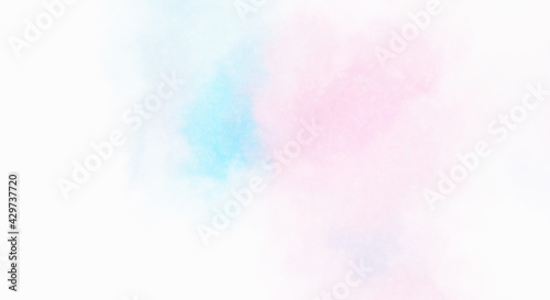 Watercolor painted background. Abstract Illustration wallpaper. Brush stroked painting. 2D Illustration.