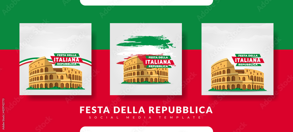 Republic Day of Italy (Italy: Festa della Repubblica Italiana). Celebrated annually on June 2 in Italy.