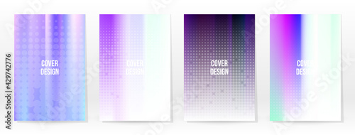 Wallpaper Mural Holographic Poster Set Iridescent Technology Cover Torontodigital.ca