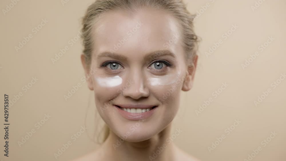 Face Of Stylish Young Model With Beautiful Skin. Face Of Stylish Young Model With Beautiful Skin.