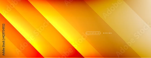 Dynamic lines abstract background. 3D shadow effects and fluid gradients. Modern overlapping forms