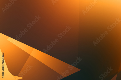 Design illustration with geometric shapes. Abstract background with triangular shapes. Colorful graphic wallpaper.