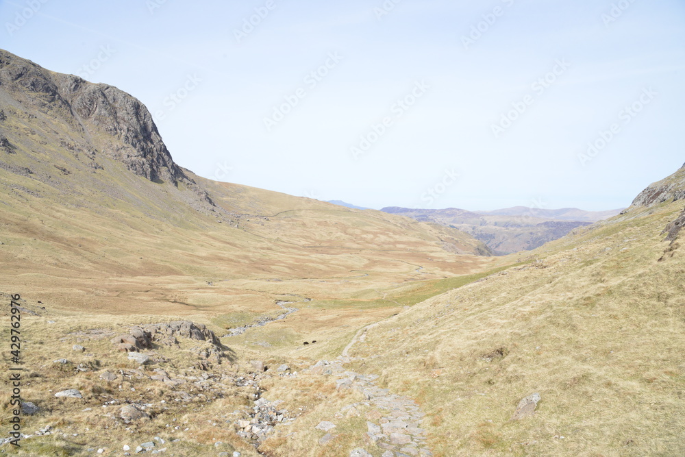 Seathwaite near Keswick, North lake District, Cumbria, England, UK