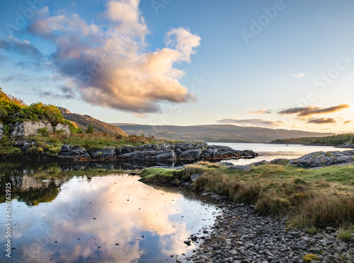 Ardnamurchan sunset photo