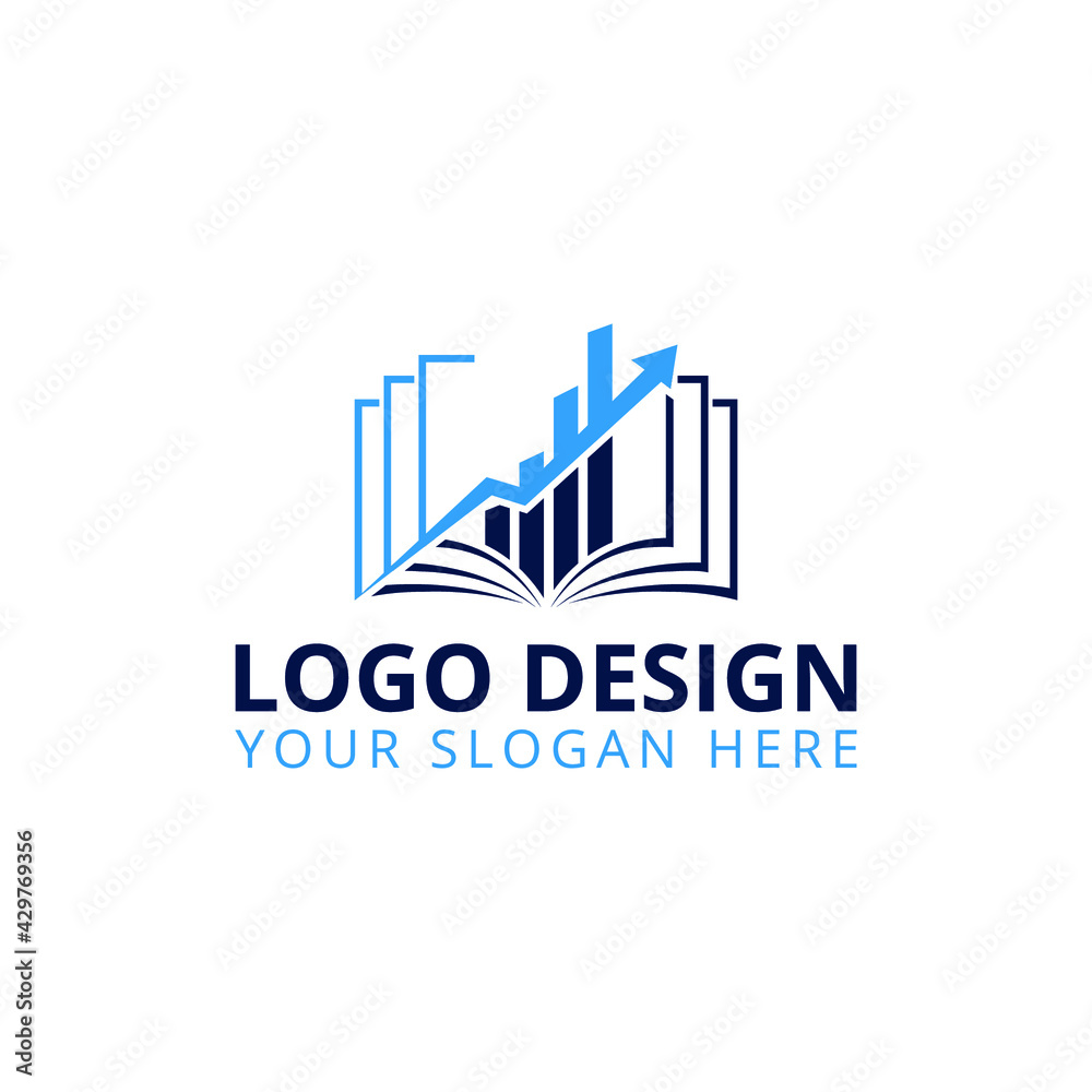 financial logo design business logo 