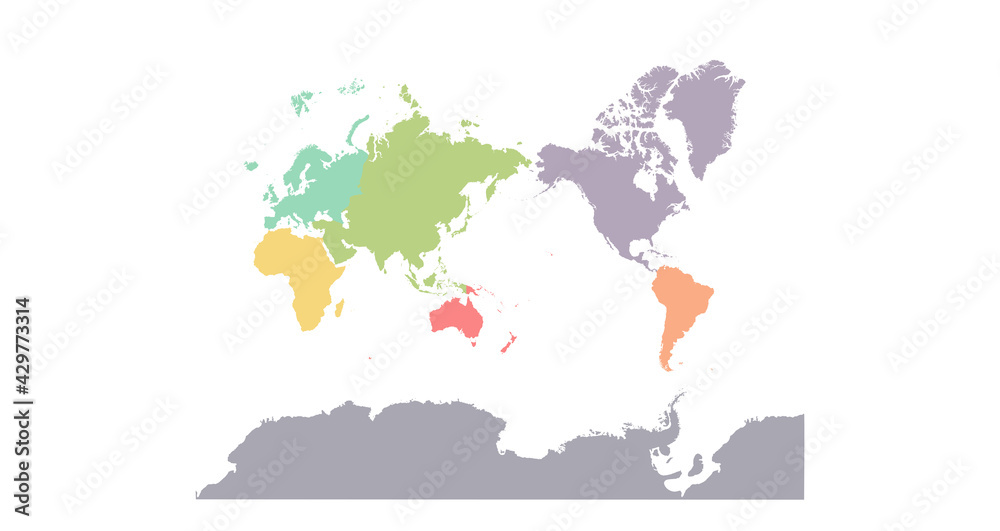 World Map「Color Variations」