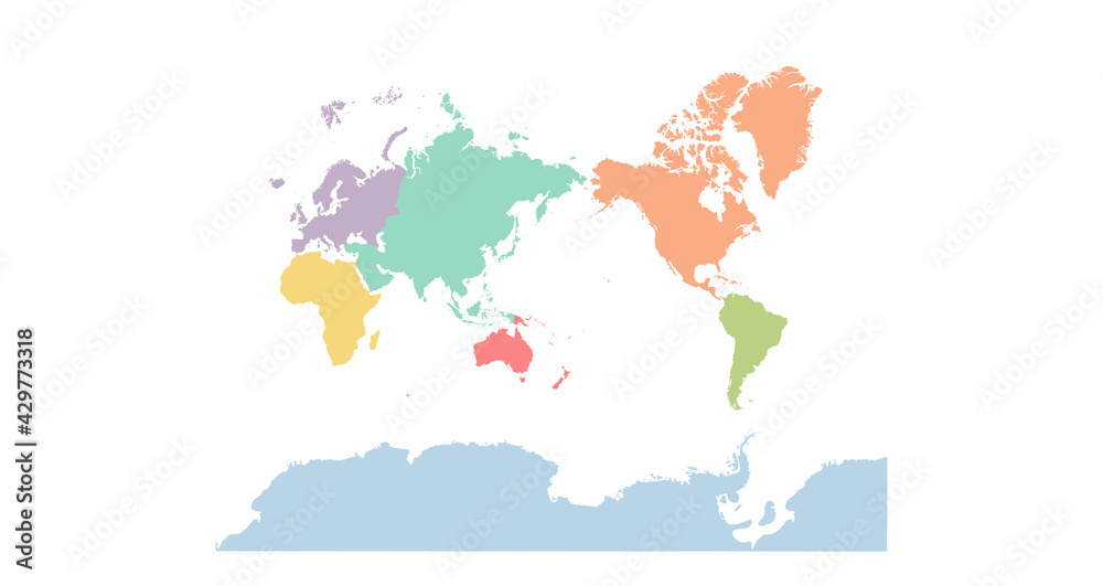 World Map「Color Variations」