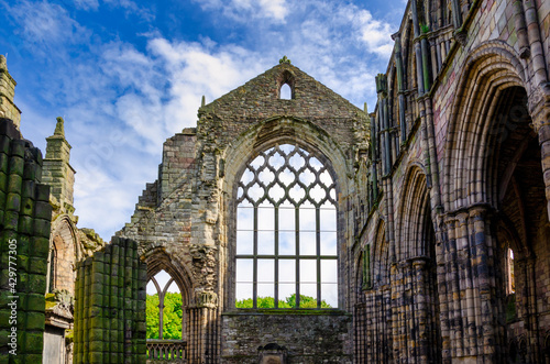 Holyrood Abbey is a ruined Augustinian abbey in Edinburgh, Scotland.