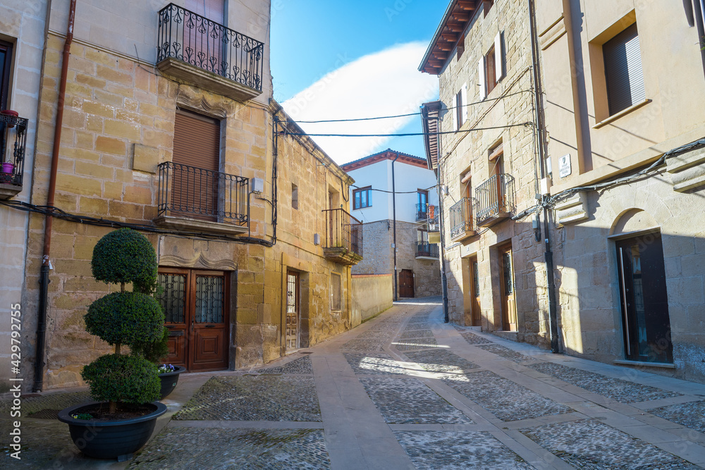 Obraz premium views of elciego basque town, Spain