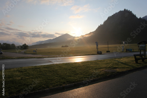 Alps in Bavaria, near Tegelberg photo