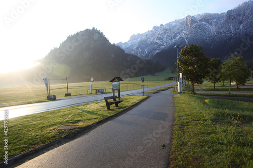 Alps in Bavaria, near Tegelberg photo