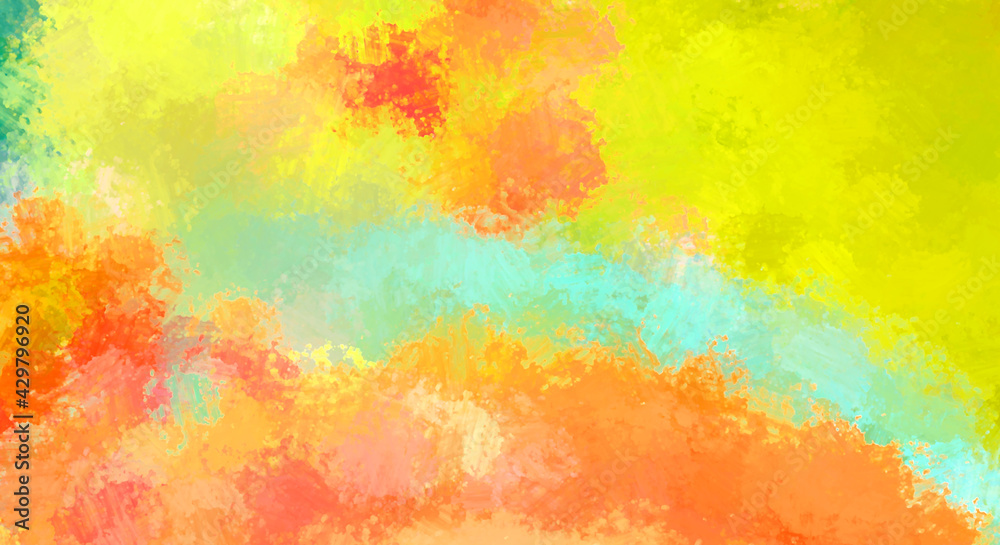 Brushed Painted Abstract Background. Brush stroked painting. Strokes of paint. 2D Illustration. Brushed Painted Abstract Background. Brush stroked painting. Strokes of paint. 2D Illustration.